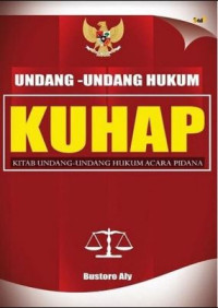 Image of KUHAP : Kitab undang-undang hukum acara pidana