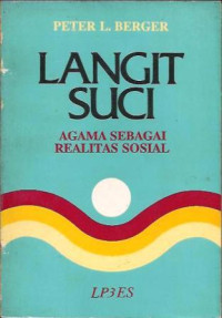 Image of Langit suci : agama sebagai realitas sosial