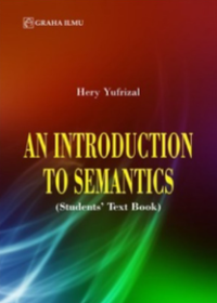 Image of An introduction to semantics : students' text book