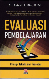 Image of Evaluasi pembelajaran : Prinsip teknik prosedur