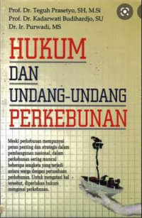 Image of Hukum dan undang-undang perkebunan