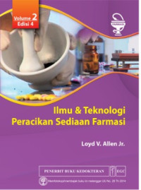 Image of Ilmu & Teknologi Peracikan Sediaan Farmasi Volume 2 Edisi 4