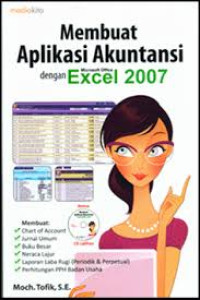Image of Membuat aplikasi akuntansi dengan microsoft office excel 2007