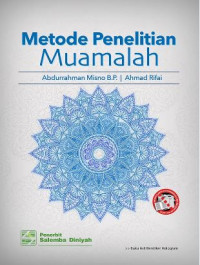 Image of Metode penelitian muamalah