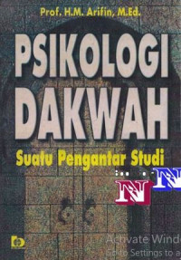 Image of Psikologi dakwah : suatu pengantar studi