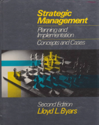 Image of Strategic Management Planning and Implementation Concepts and Cases
