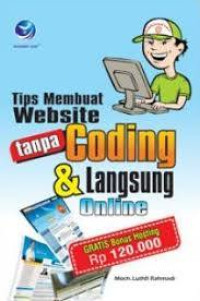 Image of Tips membuat website tanpa coding & langsung online