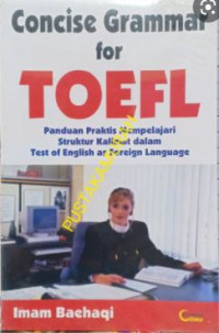 Image of Concise grammar for TOEFL
