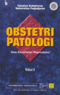 Image of Obstetri Patologi Ilmu kesehatan Reproduksi