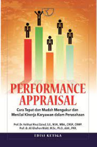 Image of Performance appraisal : cara cepat dan mudah mengukur dan menilai kinerja karyawan dalam perusahaan