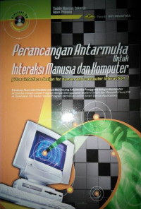 Image of Perancangan antarmuka untuk interaksi manusia dengan komputer : user interface design for human and computer interaction