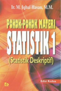 Image of Pokok-pokok materi statistik 1 : statistik deskriptif