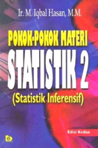 Image of Pokok-pokok materi statistik 2 : statistik inferensif