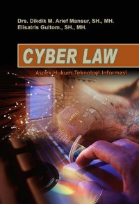 Image of Cyber law : aspek hukum teknologi informasi