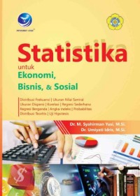 Image of Statistika untuk ekonomi, bisnis, dan sosial