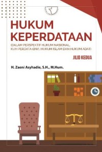Image of Hukum keperdataan : dalam perspektif hukum nasional KUH perdata (BW) hukum Islam dan hukum adat (jilid kedua)