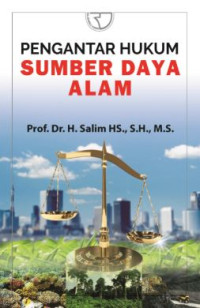 Image of Pengantar hukum sumber daya alam
