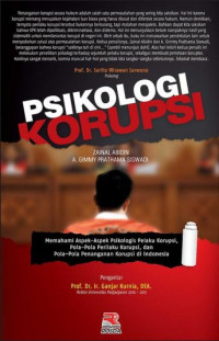 Image of Psikologi korupsi