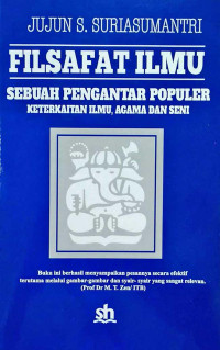 Image of Filsafat ilmu sebuah pengantar populer