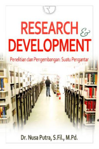 Image of Research and development penelitian dan pengembangan  : suatu pengantar