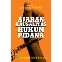 Image of Ajaran kausalitas hukum pidana