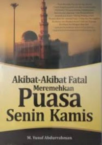 Image of Akibat-Akibat Fatal Meremehkan Puasa Senin kamis