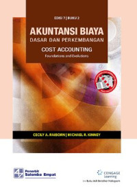 Image of Akuntansi biaya : dasar dan perkebangan (Jilid 2)
