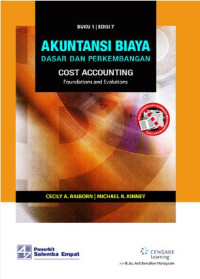 Image of Akuntansi biaya : dasar dan perkebangan (Jilid 1)