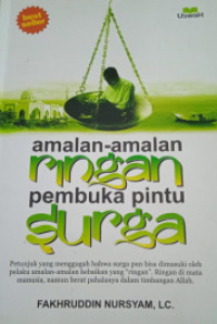 Image of Amalan-amalan ringan pembuka pintu surga