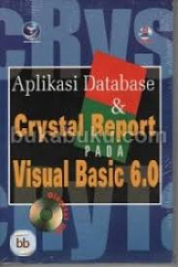 Image of Aplikasi database & crystal report pada visual basic 6.0