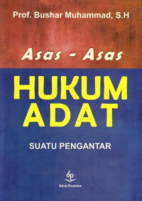 Image of Asas-Asas Hukum Adat : Suatu Pengantar