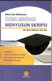 Image of Bahan Ajar Mahasiswa Cara Mudah Menyusun Skripsi