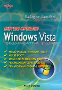 Image of Belajar Sendiri Sistem Operasi Windows Vista