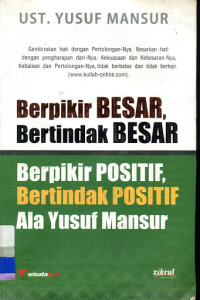 Image of Berpikir besar bertindak besar berpikir positif bertindak positif