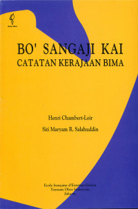 Image of Bo' sangaji kai : Catatan kerjaan bima