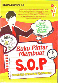 Image of Buku pintar membuat S.O.P (standart operating procedure)