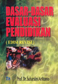 Image of Dasar-dasar evaluasi pendidikan