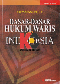 Image of Dasar-dasar hukum waris di indonesia