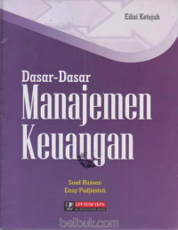 Image of Dasar-dasar manajemen keuangan