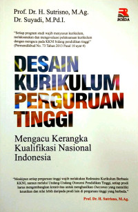 Image of Desain kurikulum perguruan tinggi