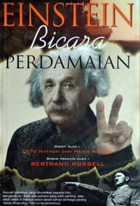 Image of Einstein bicara perdamaian