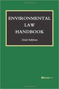 Image of Environmental law handbook