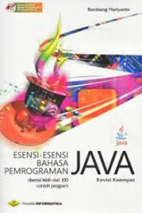Image of Esensi-esensi bahasa pemrograman java