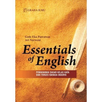 Image of Essentials of english : pemahaman dasar kelas kata dan tenses bahasa inggris