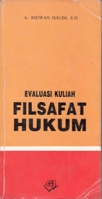 Image of Evaluasi kuliah filsafat hukum