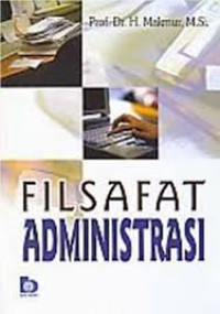 Image of Filsafat administrasi