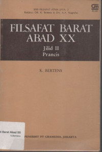 Image of Filsafat barat abad xx prancis (Jilid 2)