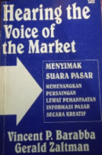 Image of Hearing the voice of the market