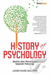 Image of History of psichology : sketsa dan penafsiran sejarah psikologi