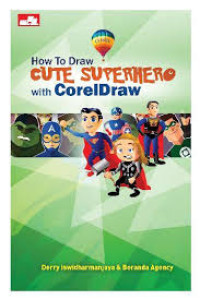 Image of How to draw cute superhero with CorelDraw